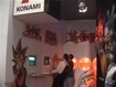 Konami's open booth