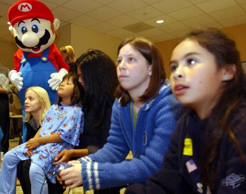 Mario, Mena, and the kids