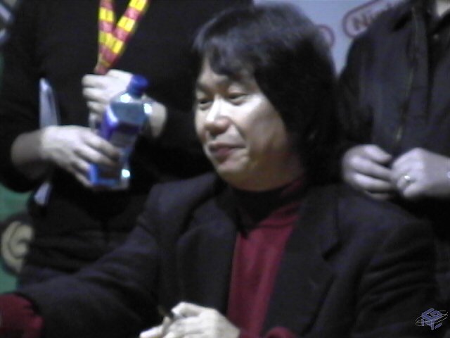 Miyamoto always smiles