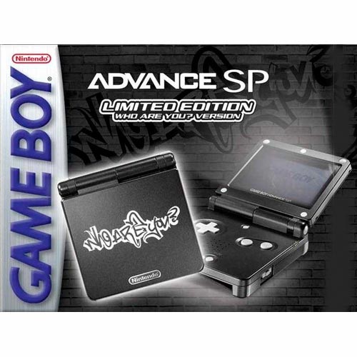 Monumental skrubbe næve Who are You?" Edition GBA SP Coming - News - Nintendo World Report