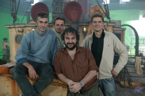 The Ubisoft Team on King Kong's set