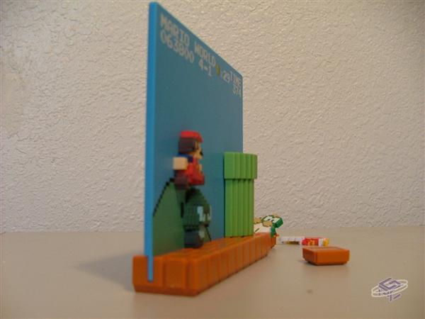 LS Prize: Mario and Goomba Scene (Angled)