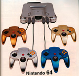 Chrome colored N64 & controllers