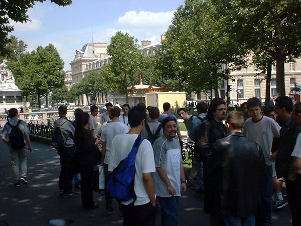 GBA Launch in Paris - Look at that Line!
